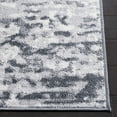 thumbnail image 3 of SAFAVIEH Toscana Emmett Abstract Polyester Area Rug, Grey/Ivory, 9' x 12', 3 of 8