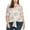 Off-White - ecrumulti, variant on 1.STATE Womens Ikat Bouquet Pullover Blouse, Off-White, Plus Size, 3X