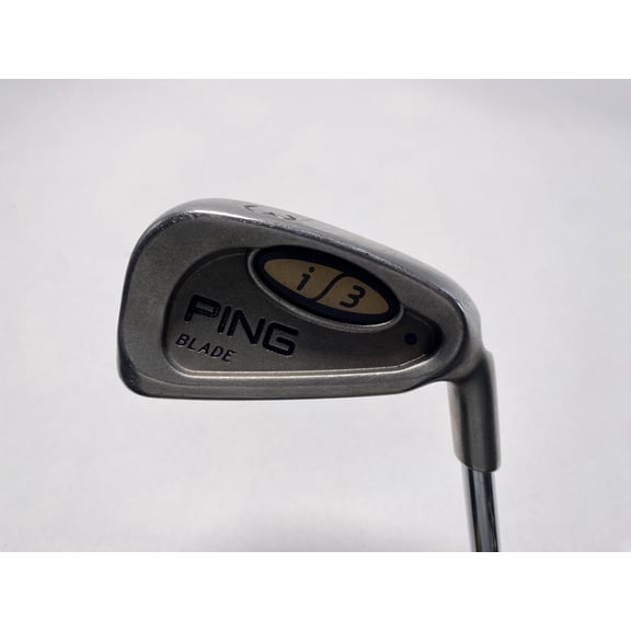 Pre-Owned Ping i3 Blade Single 3 Iron Blue Dot 1* Up Cushin JZ Regular Steel Mens RH