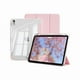 thumbnail image 1 of wonim11 Case for iPad Air 11 inch M3/M2 (2025/2024), iPad Air 6th/5th/4th Generation (2022/2020) 10.9 inch with Pencil Holder,Slim TPU Clear Transparent Protective Tablet Cover,Auto Wake/Sleep,Pink, 1 of 1