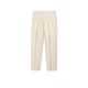 thumbnail image 3 of pantalones de traje para hombre, holgados, fluidos, de seda helada, rectos, drapeados, marrones, para trabajo, para oficina, elegantes, a la moda, 3 of 5