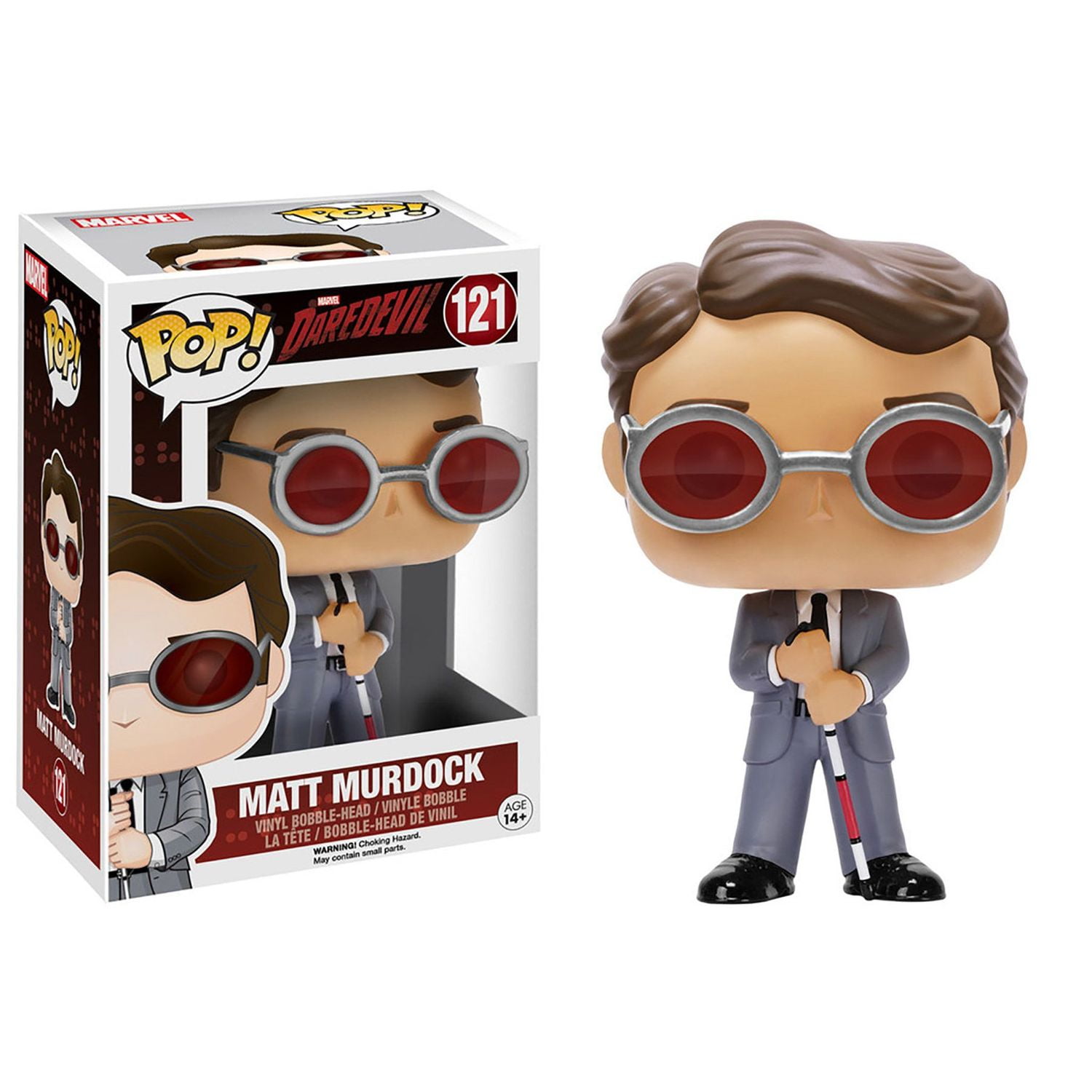 Funko Pop Marvel: Daredevil TV Matt Murdock Vinyl Figure - Walmart.com