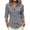 Gray, variant on Womens Blouse Button Down Collared Long Sleeve Slim Fit Casual Business Work Shirts for Women Solid Basic Dressy Office Tops White M