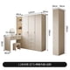 thumbnail image 1 of Dressing Table Modern Wardrobe Space Saving Multifunction Drawers Wardrobe Room Organization Guarda Roupa Bedroom Furniture My Lux Decor Round, 1 of 57