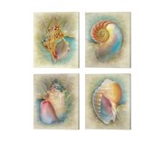 Metaverse Steve Hunziker Aquatica Canvas Art Set of 4