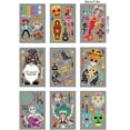 thumbnail image 2 of Halloween Window Clings Gnome Static Decals Window Glass Wall Sticker Rave Party, 2 of 7