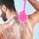 thumbnail image 1 of 1Pcs Long Handle Hanging Soft Mesh Back Body Bath Shower Brush Sponge Long Handle Ultra-soft Bath Brush Rosa Roja, 1 of 6