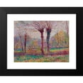 thumbnail image 2 of Alexander Warshawsky 14x12 Black Modern Framed Museum Art Print Titled - Autumn Afternoon in Brittany (1911), 2 of 5