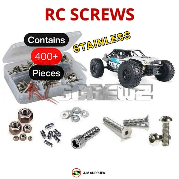 RCScrewZ Stainless Steel Screw Kit axi014 for Axial Yeti 1/10th 4wd #90025/26 RC Car | SET