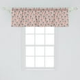 thumbnail image 2 of Ambesonne Flowers Window Valance, Chamomile Floral Motifs, 42" x 18", Blush Purpleblue, 2 of 3