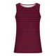 thumbnail image 5 of Tanques para Hombre para el Verano Solto Chaleco Raya Impresión Deporte Cuello Redondo Superior, 5 of 5