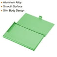 thumbnail image 5 of Professional Business Card Holder Aluminum Slim Pocket Credit Card Case, Blue, Green 2 Pack, 5 of 6
