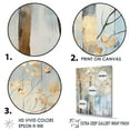 thumbnail image 3 of Designart "Treasured Gold And Blue Arboreal Scene II" Landscape Trees Canvas Wall Art, 3 of 7