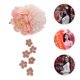 thumbnail image 2 of Clips para el cabello con diseño de flores de perlas vintage Broche para el cabello Accesorios para el cabello de la novia de la boda, 2 of 6