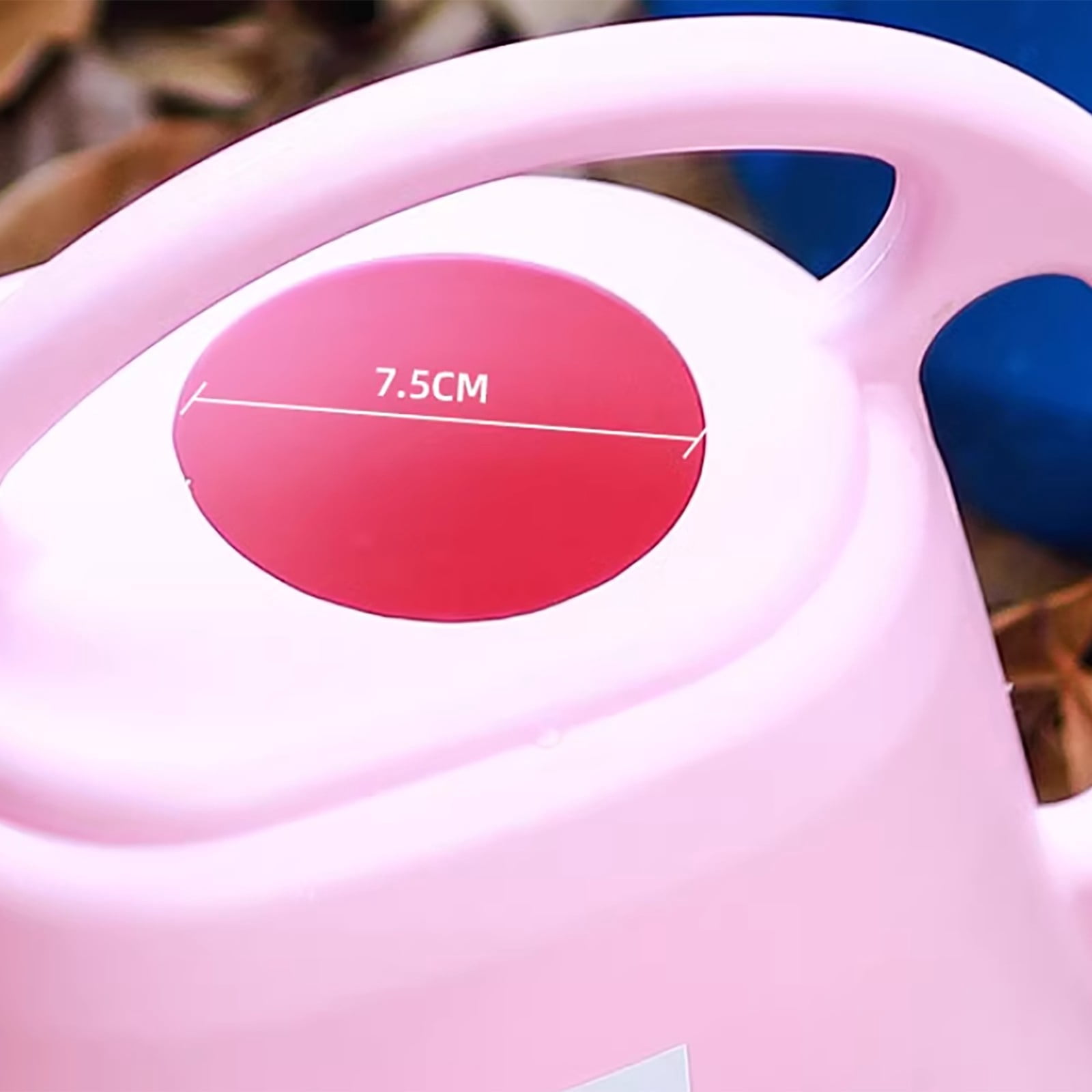 1 Gallon Plastic Watering Can with Handle and Long Spout，A