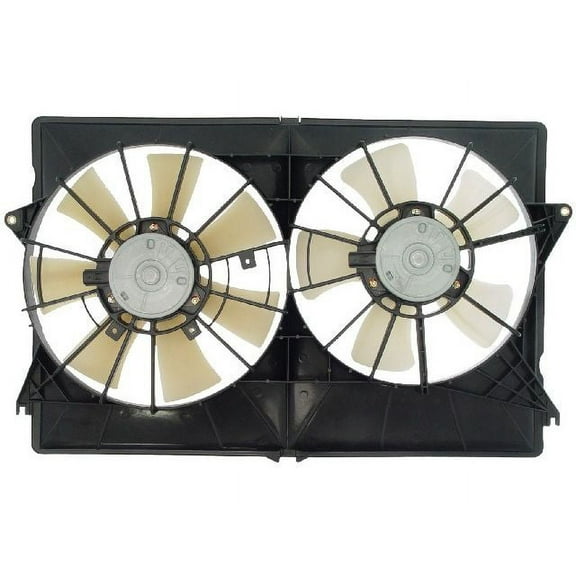 Auxiliary Fan Assembly - Compatible with 2004 - 2008 Chrysler Pacifica 2005 2006 2007