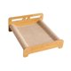 thumbnail image 4 of Cama rascadora para gatos, protector de muebles, tabla rascadora duradera, manta para gatos, juguete acogedor para gatos Marrón claro, 4 of 9