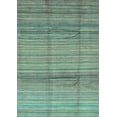 thumbnail image 1 of Ahgly Company Indoor Rectangle Abstract Light Blue Modern Area Rugs, 7' x 9', 1 of 4