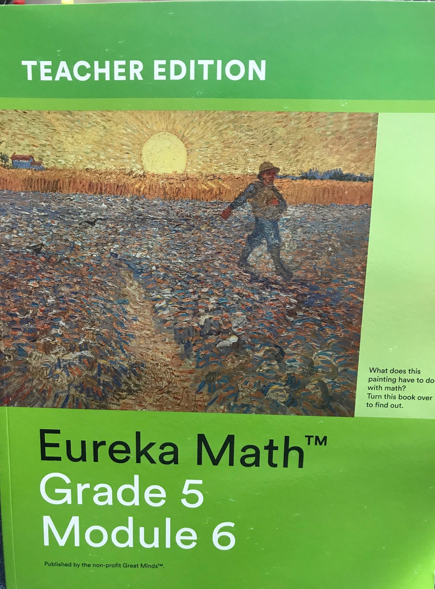 Pre-Owned Eureka Math Grade 5 Module 6 Teachers Edition - Walmart.com