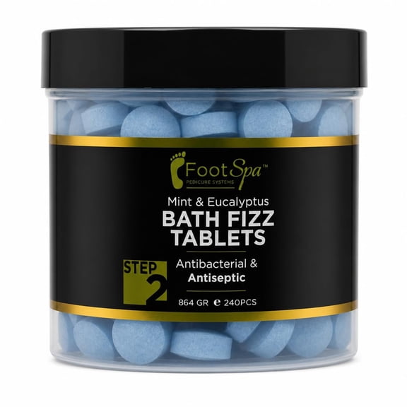 FOOTSPA - Bath Fizz, Mint & Eucalyptus - Relaxing Aromatherapy - 42 Ounces