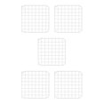 thumbnail image 3 of Transemion Portable Pet Playpen Panel Cage Fence Metal Guinea pig Wire door white 5Set, 3 of 6