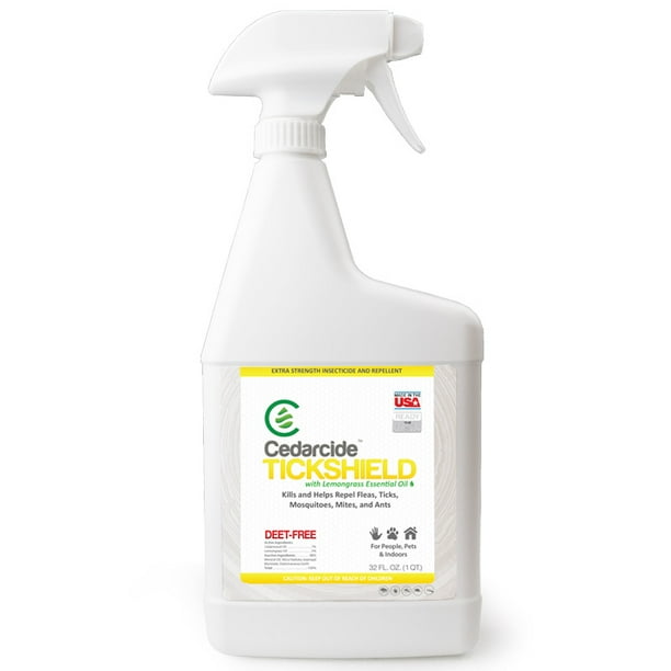 Cedarcide Tickshield Extra Strength with Lemongrass (Quart) Cedar Oil