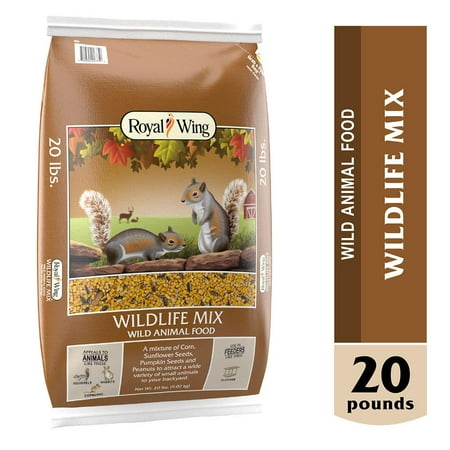 Royal Wing Royal Wing Wildlife Mix Wild Animal Food, 20 lb.