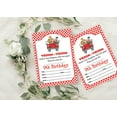 thumbnail image 4 of Darling Souvenir White Birthday Invitation Card Printable Fill or Write In Blank Invites Party Supplies Pack Of 28 5 x 7 Inches, 4 of 5