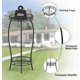 thumbnail image 2 of 2 Tier Metal Plant Stand Plant Pot Display Stand 26-27s, 2 of 5