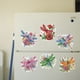 thumbnail image 4 of Adhesivo magnético para nevera con pintura de diamante para adultos principiantes (libélula) 6 unidades, 4 of 9
