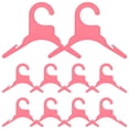 thumbnail image 1 of 10 perchas de plástico antideslizantes para ropa de mascotas, para perros, cachorros y gatos., 1 of 5
