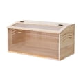 thumbnail image 2 of Caja de cría para polluelos, jaula de madera para hámster, juguetes de exploración, hábitat para ratones y , incubadoras para codornices, erizos, 2 of 9