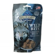 Blue Buffalo Wilderness Trail Treats Wild Bits - Chicken Recipe Training Treats 4 oz Pack of 2