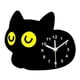 thumbnail image 2 of Reloj de mesa con forma de negro, decoración para habitaciones, colección de animales, elegante reloj analógico infantil con diseño de animales, 2 of 9