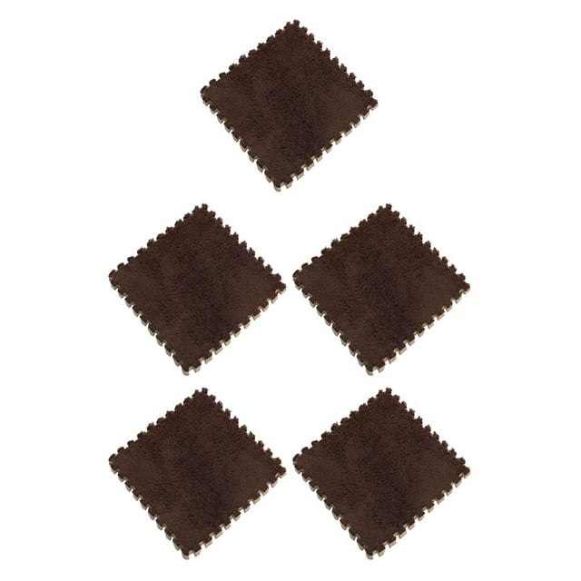 QualitChoice Tapis de Sol en Mousse EVA Souple à Motif, Tapis de Rampement, Jouets pour Bébés et Enfants, Jeux, Café, Ensemble de 5
