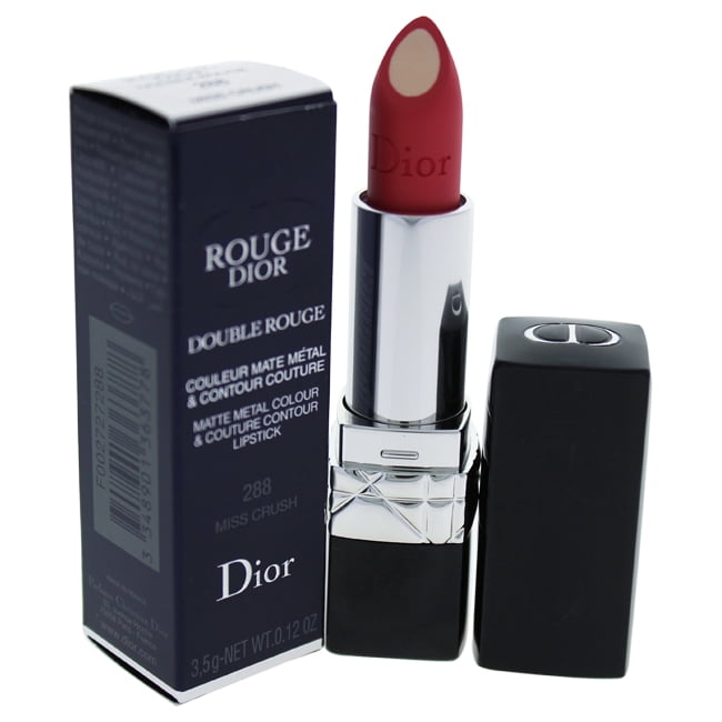 Rouge Dior Double Rouge Lipstick 288 Miss Crush by Christian Dior for Women 0.12oz Lipstick Walmart