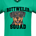 thumbnail image 4 of Inktastic Dog Rottweiler Squad Women's V-Neck T-Shirt, 4 of 5