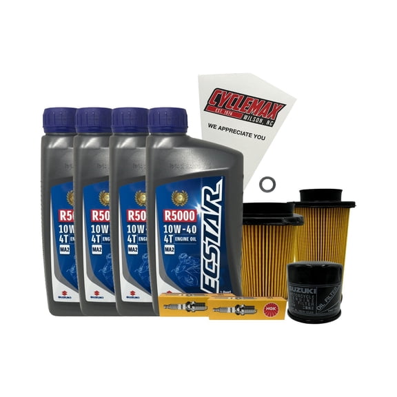 Cyclemax Standard Tune Up Kit w/ Spark Plugs fits 2001-2009 Suzuki VS-800