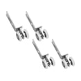 thumbnail image 1 of Sliding Door Pulley Hanging Track Pulley Block for Smooth Sliding Door Cabinets B 4Pcs, 1 of 10