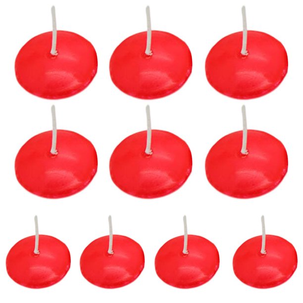 10Pcs Tealight Candles Mini Smokeless Ecofriendly Flickering Valentine