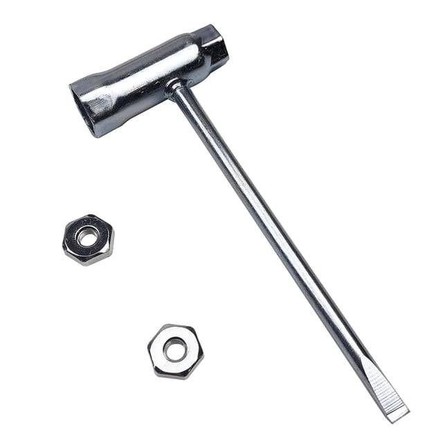 Motosierra llave con nueces para MS660 029 MS210 MS440 009 017 MS260 038 Sunnimix Llave en T para motosierra al aire libre