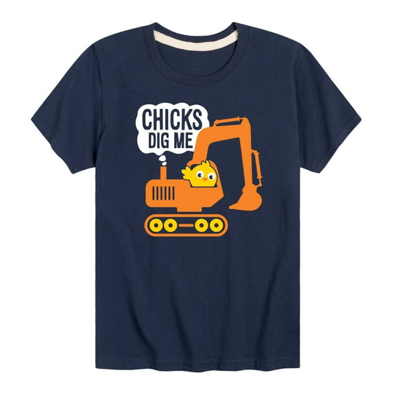 Instant Message - Chicks Dig Me - Youth Short Sleeve Tee