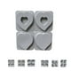 thumbnail image 2 of Toystoory 4 ranuras Chocolate Candy Sugar Loving Slots Chocolate Corazón Estrellas Jabón en forma Kits para hacer jabón No.01, 2 of 6