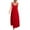 Red, variant on Summer Dresses for Women 2024 Plus Size Fashion Sexy V-neck Backless Suspender Dress Beach Skirt Womens plus $15 & under