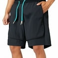 thumbnail image 4 of Athletic Shorts Mens Mens Jogging Hiking Clothes Lounge Men's Summer Shorts Workout Shorts for Men, 4 of 4
