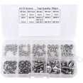 thumbnail image 1 of 160 Pcs M2 M2.5 M3 M4 M5 Rondelles en Acier Inoxydable 304 avec Boîte de Rangement, 1 of 9