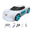 thumbnail image 3 of Coche de control remoto RC Hugo modelo resistente coleccionable vehículo de juguete 25,5 cm, 3 of 10