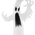 thumbnail image 4 of Fantôme gonflable blanc d'Halloween avec lumière LED colorée, décoration de jardin gonflable étanche IP44 pour jardin extérieur, prise AU 100 à 240 V, 4 of 4