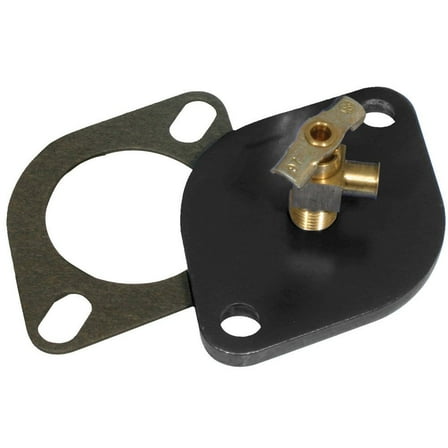 Moroso Chevy V8 Water Neck Bleeder Plate