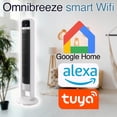 thumbnail image 2 of VENTILADOR DE TORRE OMNI BREEZE 4333021 WIFI 4 VELOCIDADES, 2 of 6